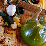 Fragrant green olive oil