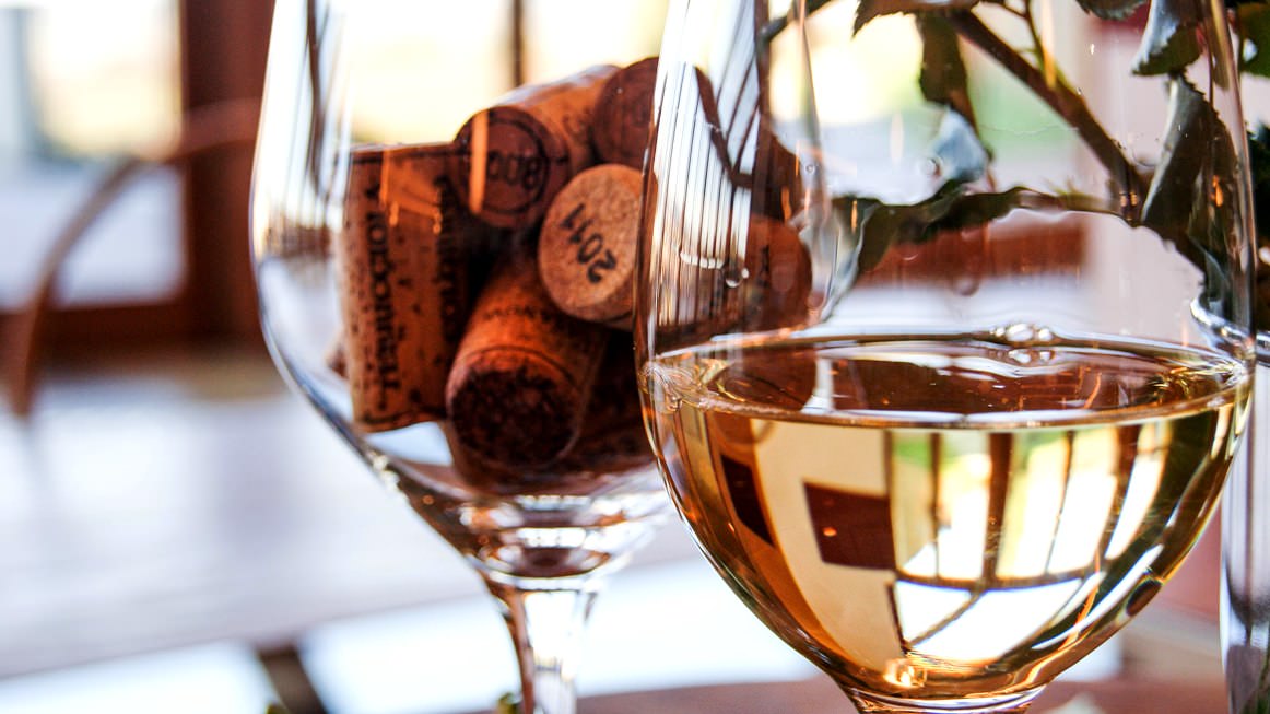 Vermentino white wine from Tuscany