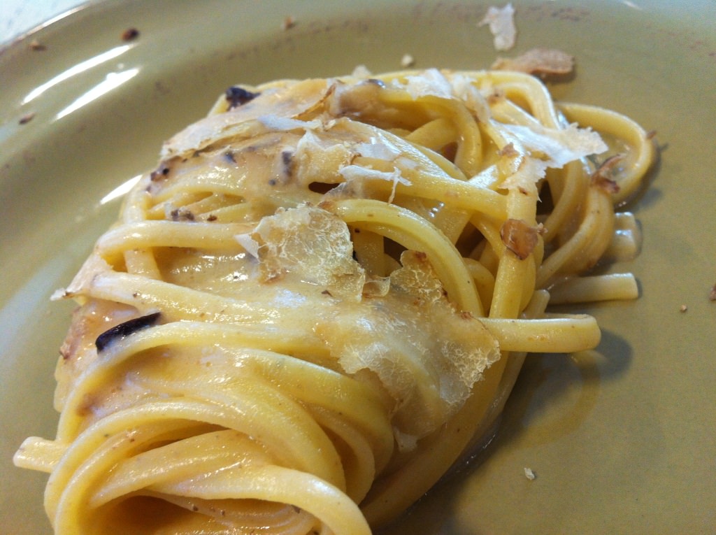 Tagliolini with truffles
