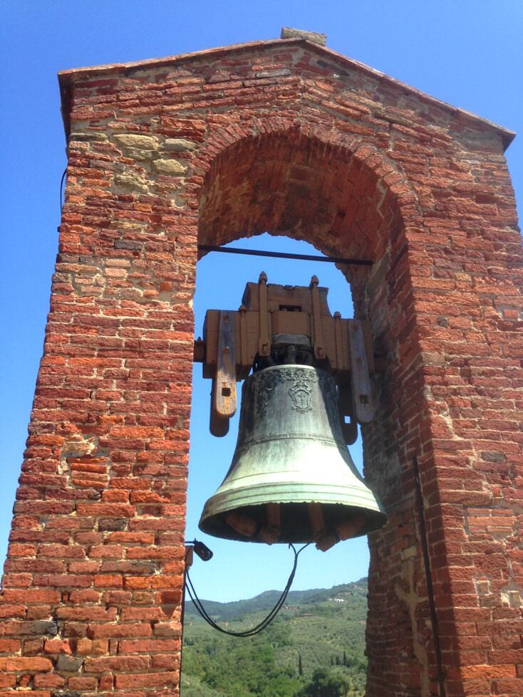 The bell tower of Vinci