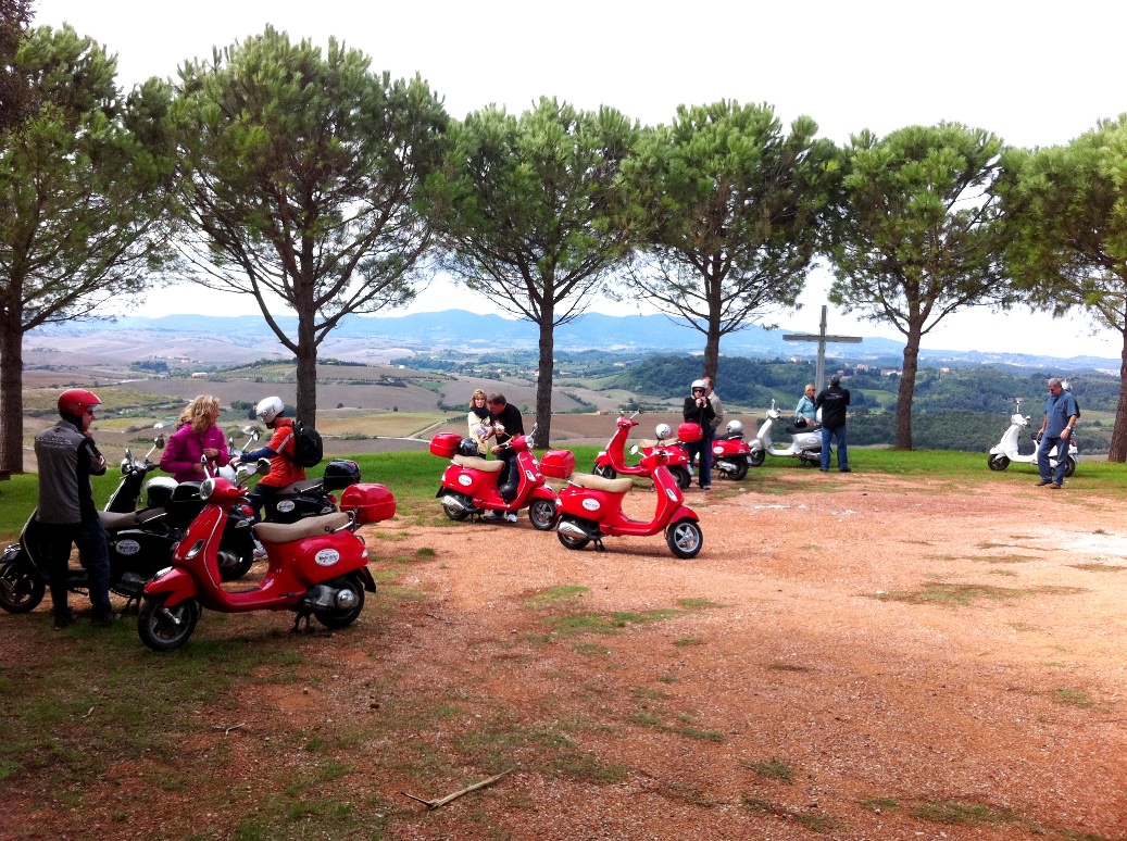 Panoramic viewpoints on Vespa
