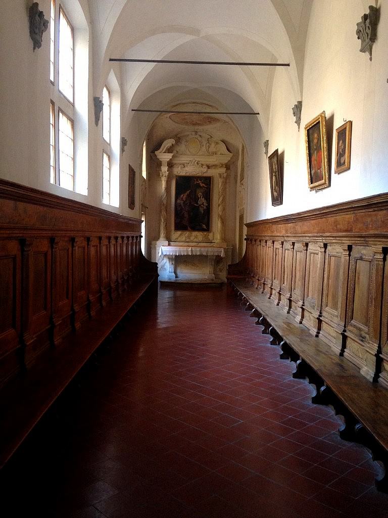 Interiors of Certosa di Calci