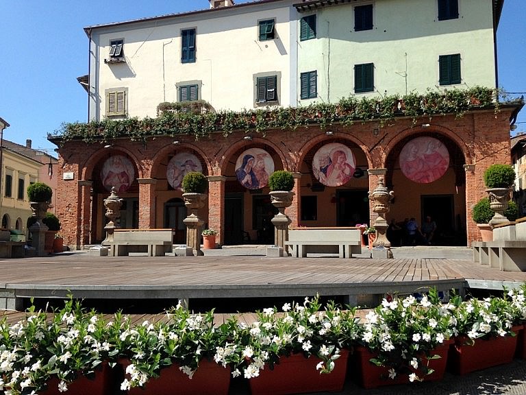 Piazza del Popolo in Peccioli