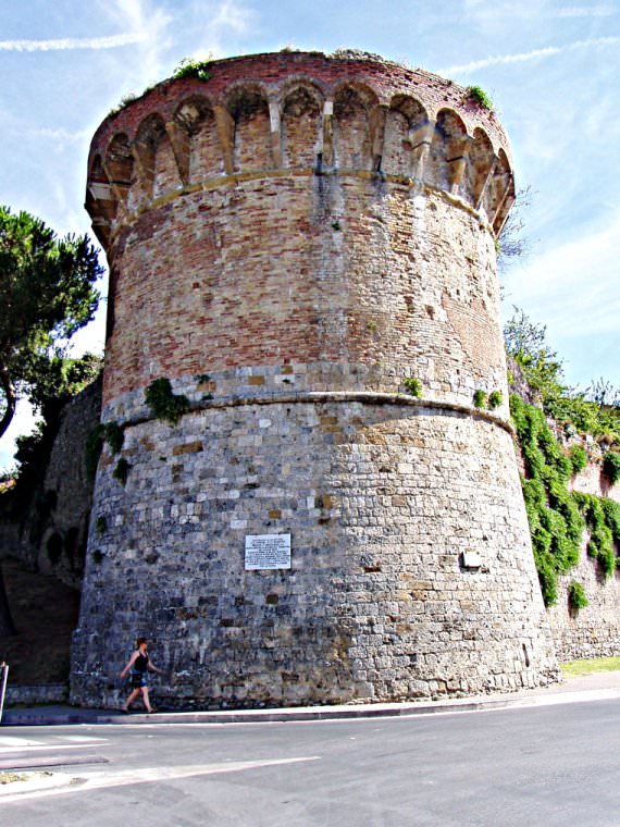 A bastion of San Gimignano