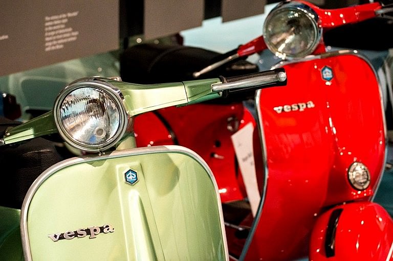 Vespa models of the 70s