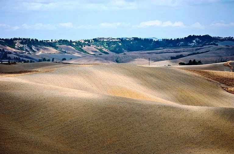 Views over Fabbrica from Lajatico