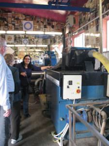 Arianna showing an oil mill