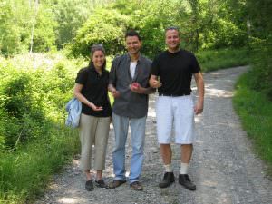 Showing truffles and mushrooms