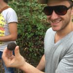 Big round black truffle found during our tour