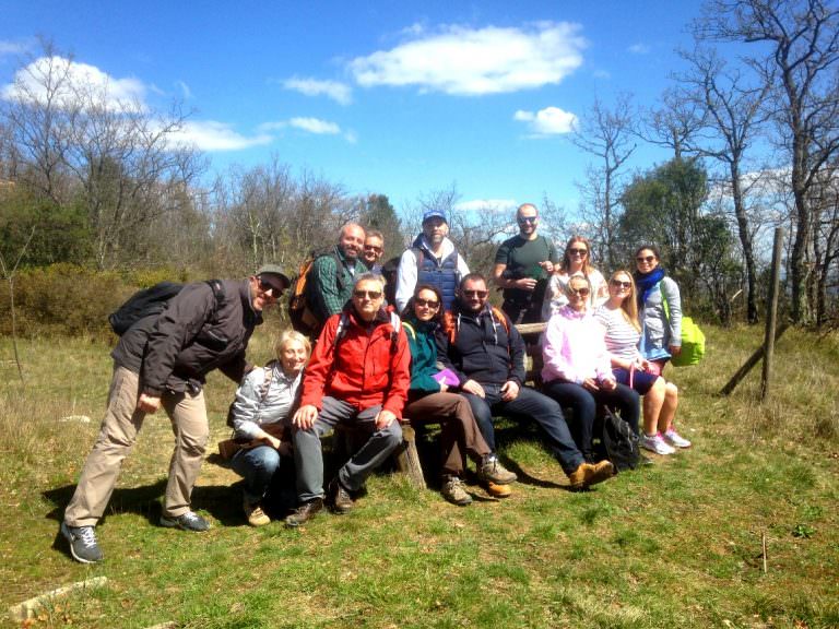 Small group trekking routes in Tuscany