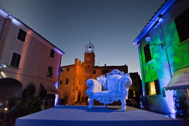 The famous Poltrona in Lajatico