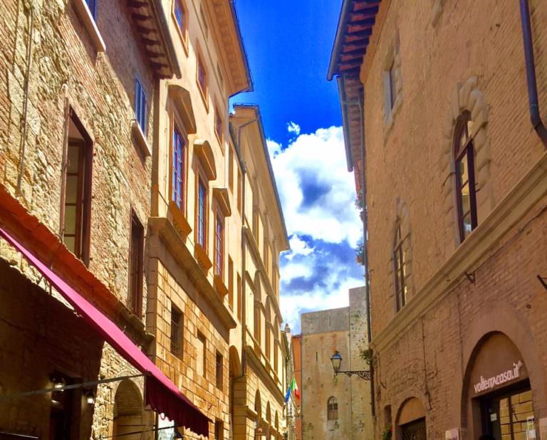 Lovely street of Volterra