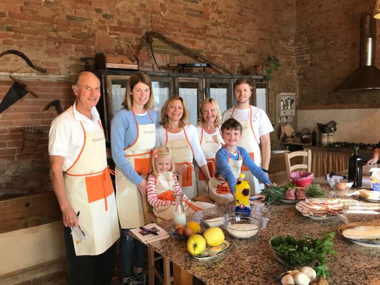 Family picture at our cooking school