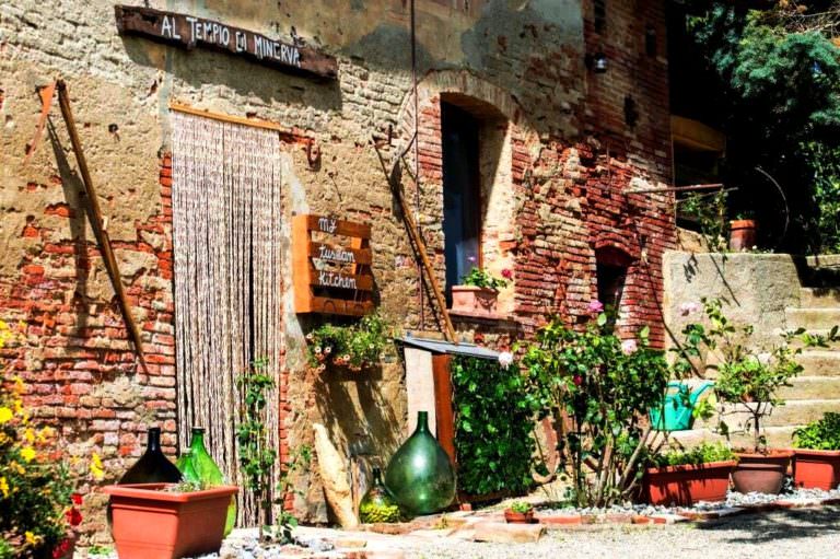 This is the 2 century old building that hosts our cooking school