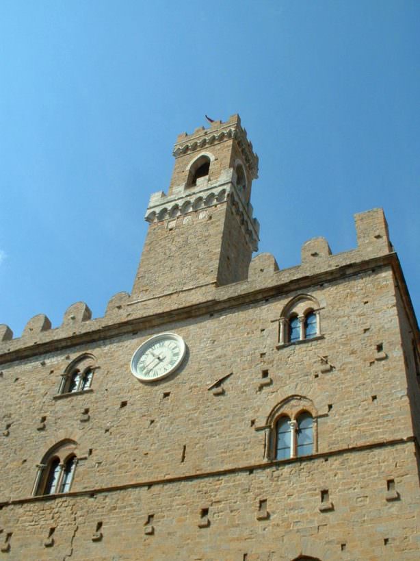 Palazzo dating back to 1236 in the main square of Volterra