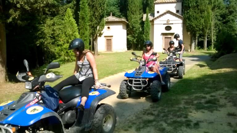Powerful quad bikes for trails with guide