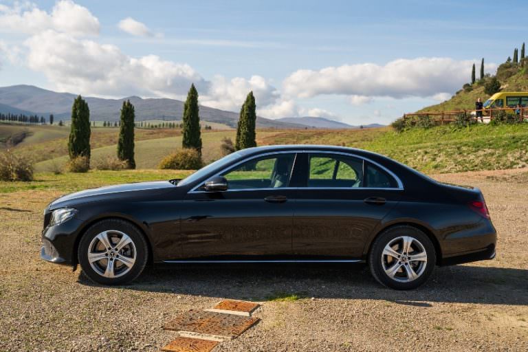 Best chauffeured mercedes in Italy