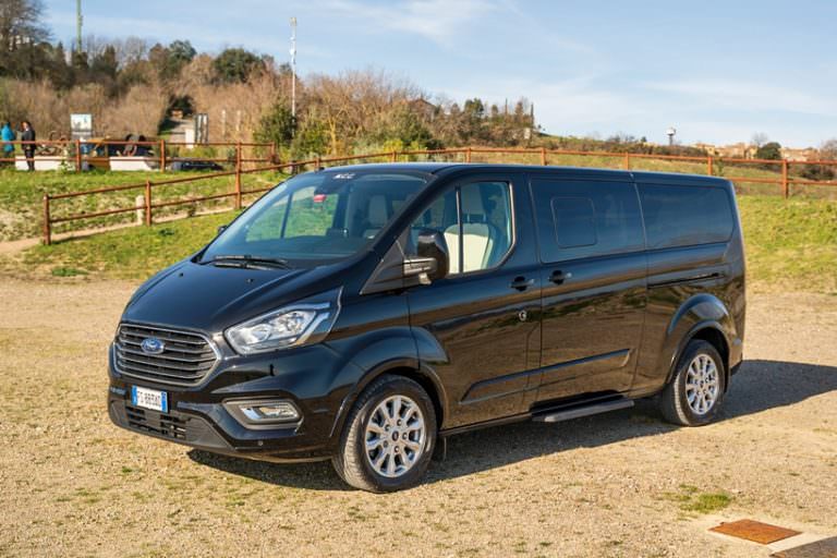 Very clean and new minivan with chauffeur