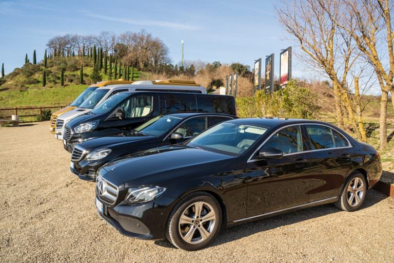 Very new mercedes models with chauffeur