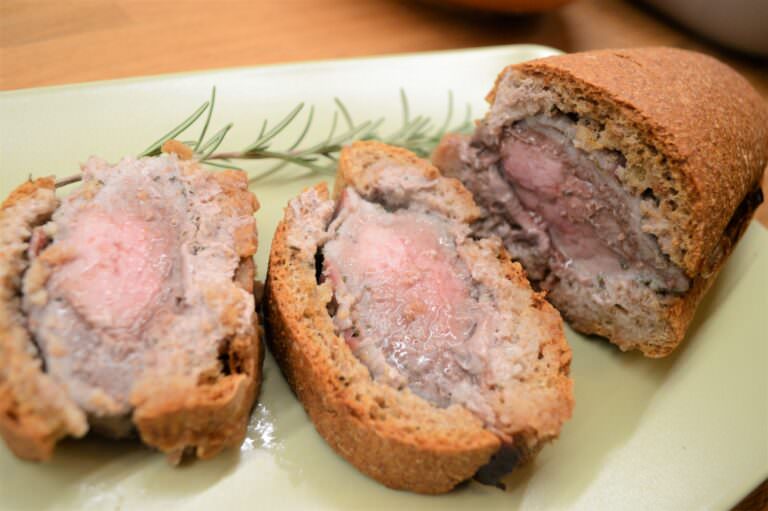 Filetto di maiale in crosta