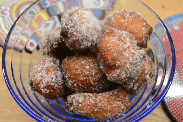 Italian rice fluffy pancakes