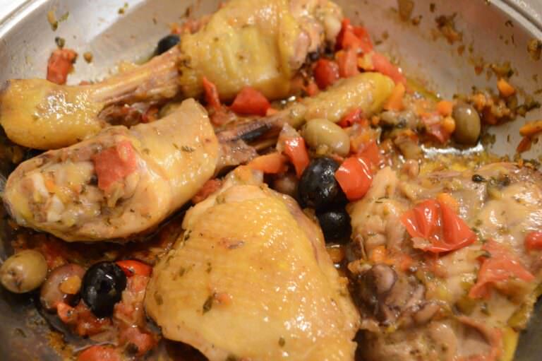 Traditional Pollo alla cacciatora