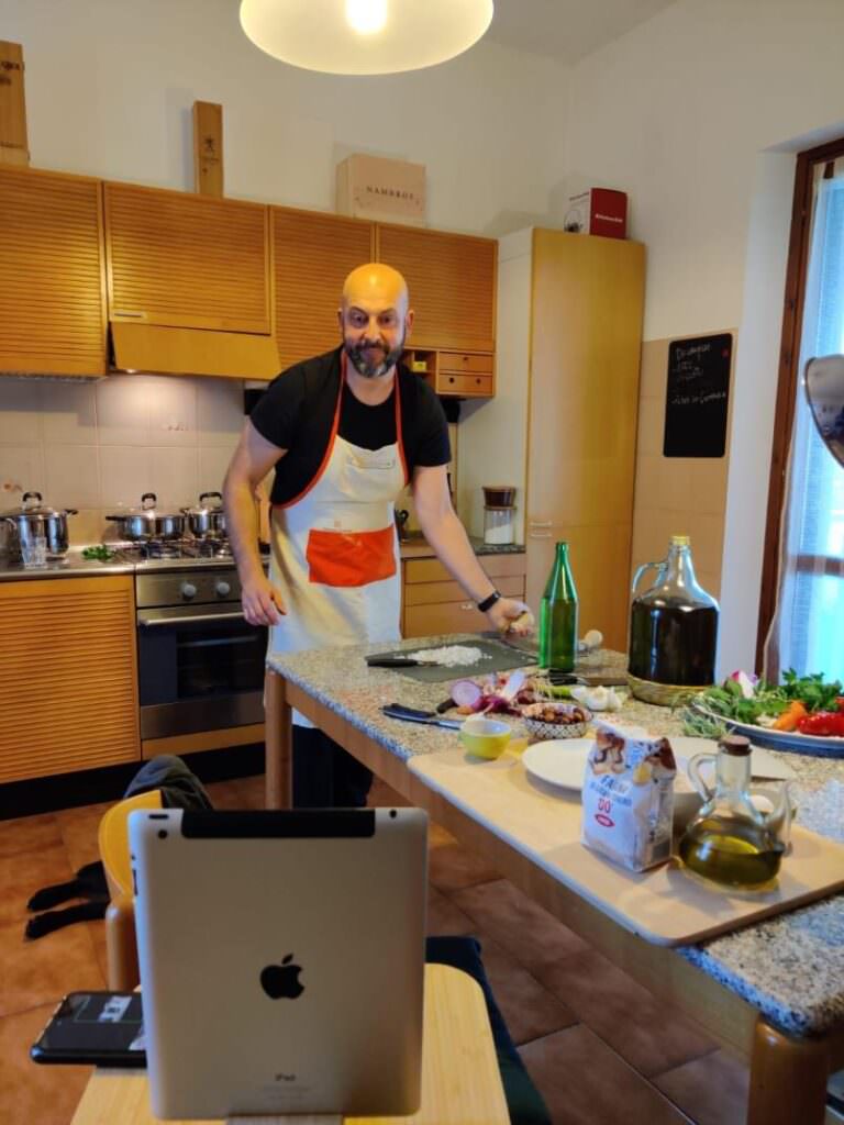 typical Tuscan cooking class