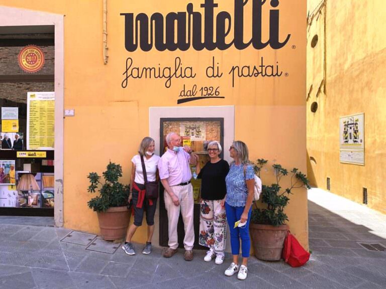 Visit to the pasta making factory