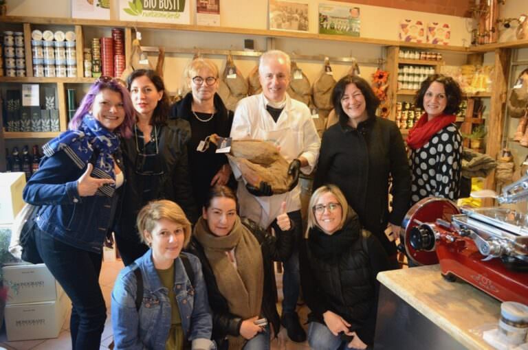 Salami tasting in Lari