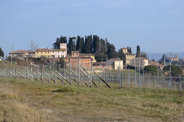 The little hamlet of Casanova in Tuscany