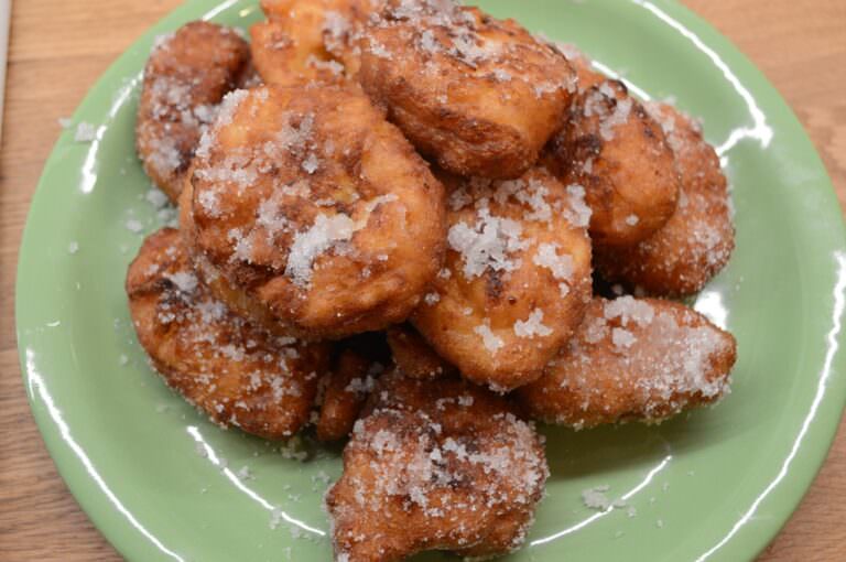 Pastry class at the farm