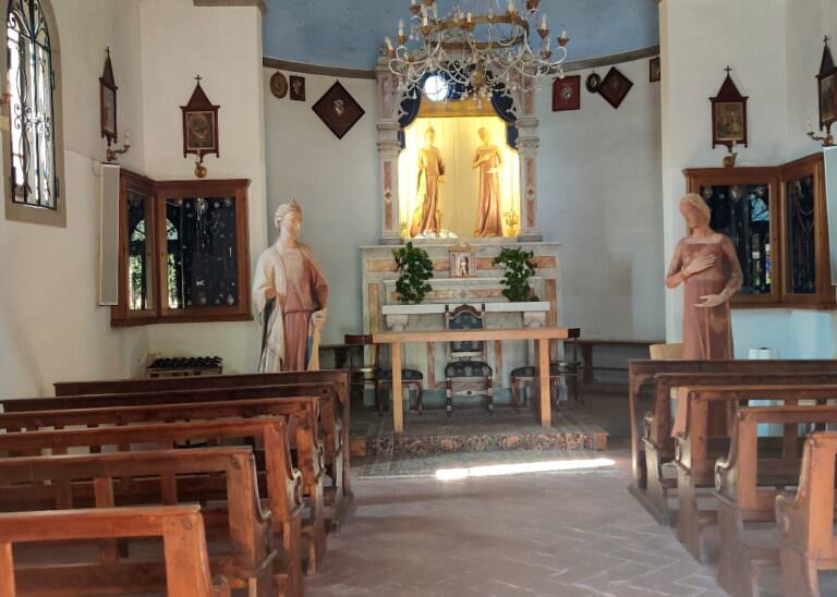 Visit to the oratory in Ghizzano