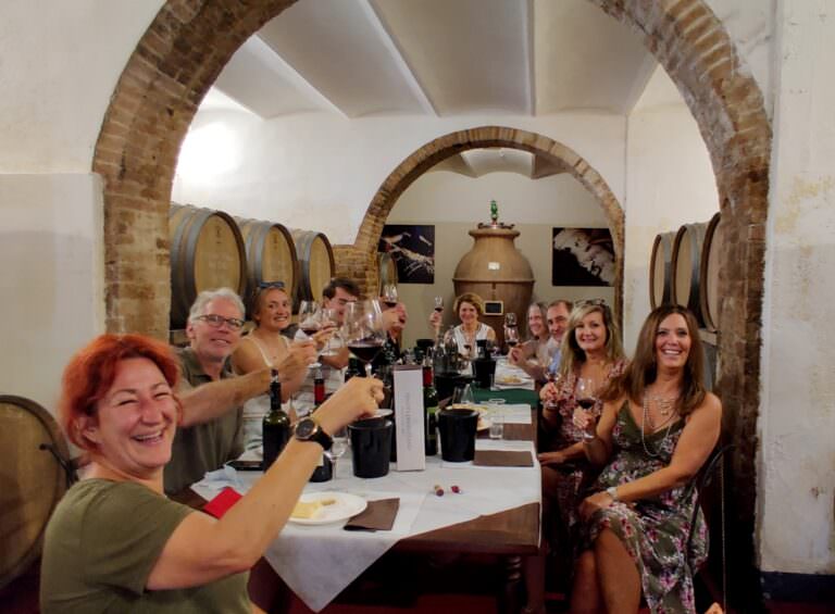 Guided wine tasting with lunch