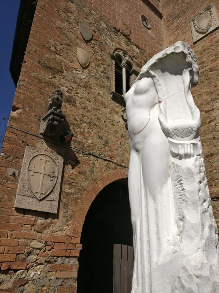 Typical Tuscan hamlet