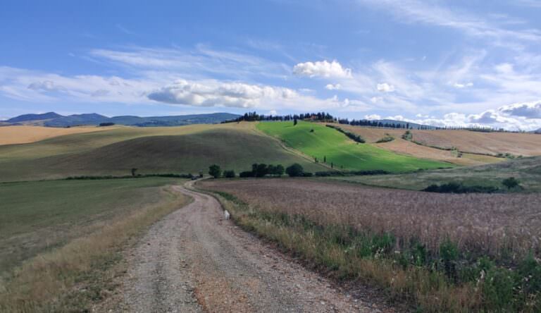 Typical Tuscan landascape