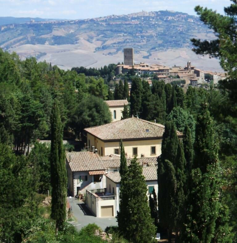 Guided visit to the hilltop town of Montecatini valdicecina
