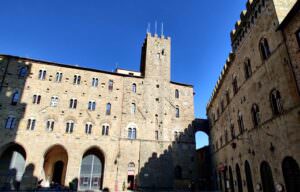 Piazza dei Priori tower buildings