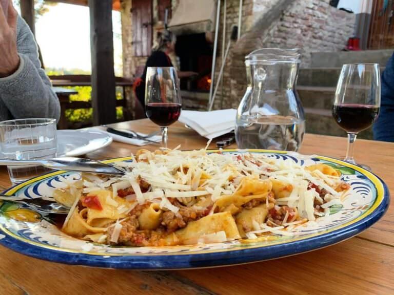 Pasta cooking class at Rita's farm