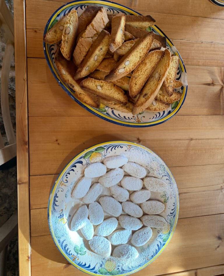 Typical pastry class at the farm