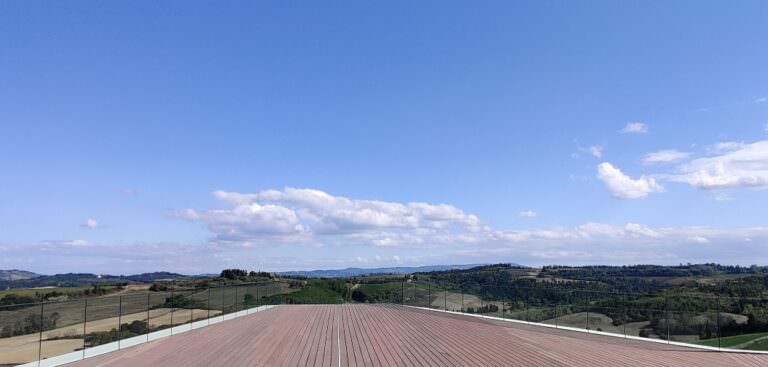 New building in Peccioli