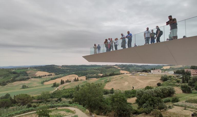 Visiting Peccioli with Arianna & Friends