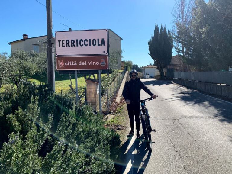 E-bike tour in the area of Terricciola