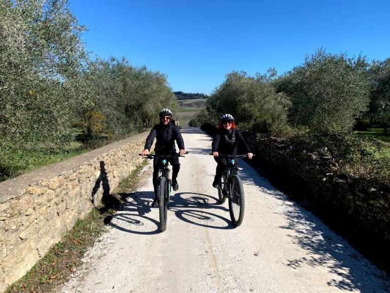 Our guides Luca and Moira