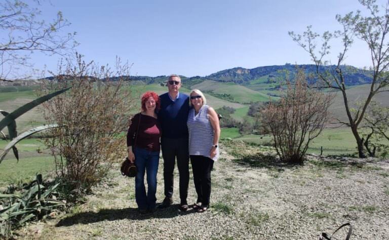 Cheese factory in Volterra