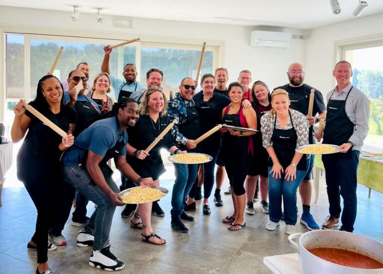 Cooking class for groups