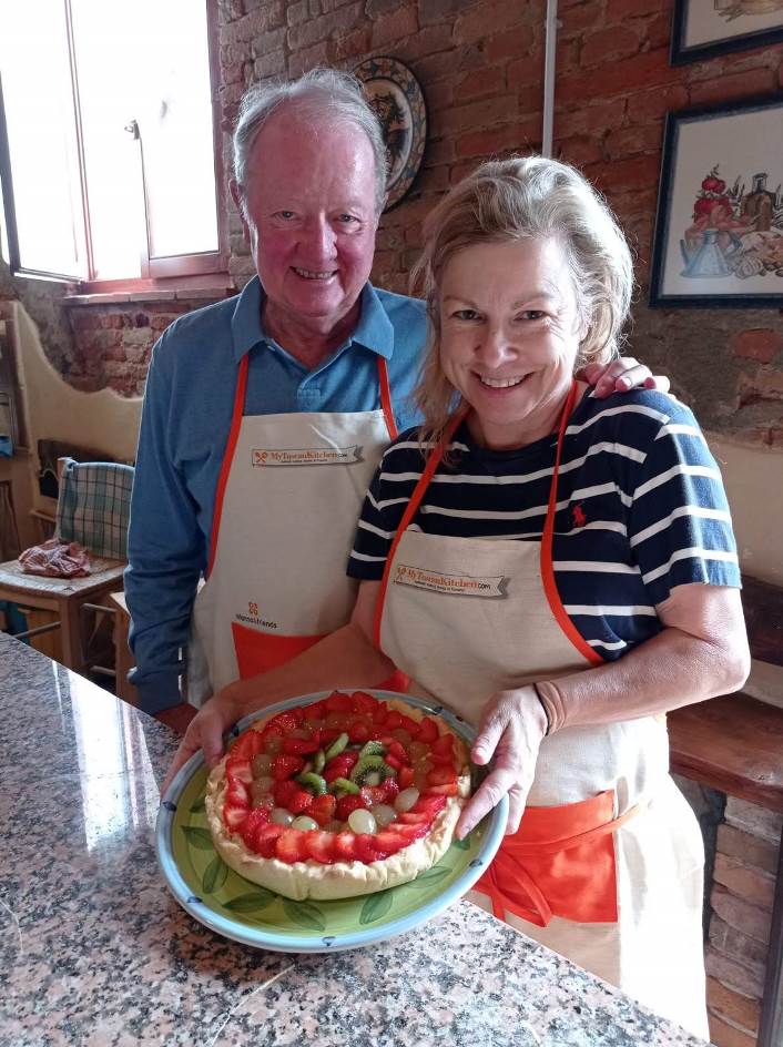 Delicious fruit tart