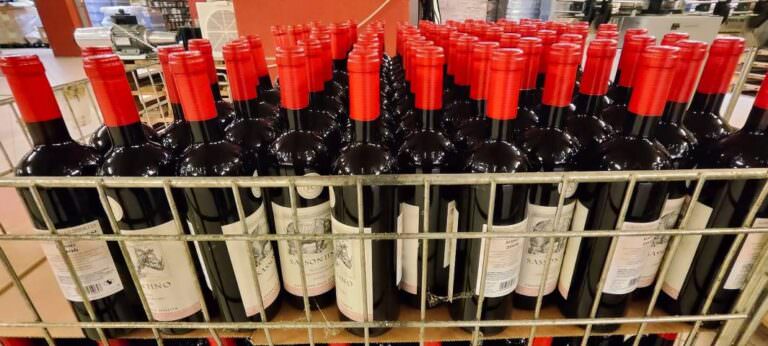 Red wine from Tuscany