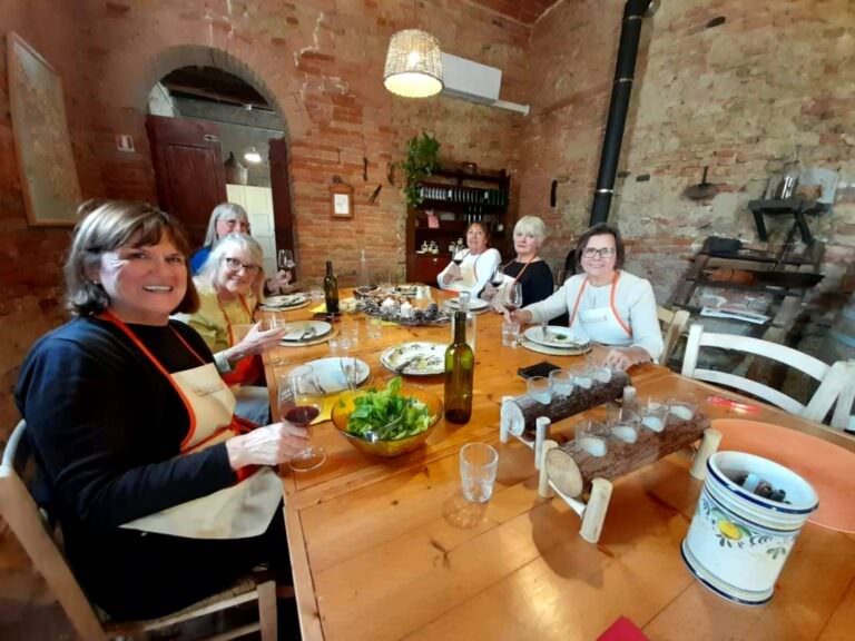 Lunch at Rita's farm