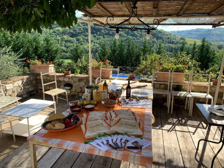 Cooking class with view