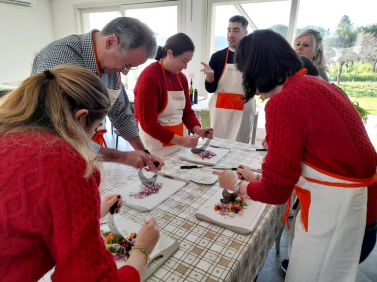 Typical Tuscan cooking class at the winery